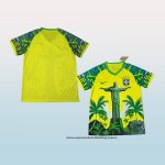 Camiseta Brasil Jesus 25-26 Amarillo Verde Tailandia