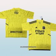 Camiseta Colo-Colo Portero 2022 Amarillo Tailandia