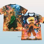 Camiseta Japon Anime 2025 Negro Naranja Tailandia