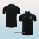 Camiseta Polo del Arsenal 22-23 Negro