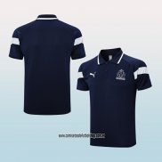 Camiseta Polo del Olympique Marsella 22-23 Azul