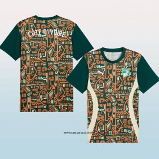 Camiseta Pre Partido del Costa de Marfil 2024