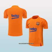 Camiseta de Entrenamiento Barcelona 22-23 Naranja