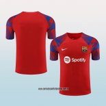 Camiseta de Entrenamiento Barcelona 23-24 Rojo