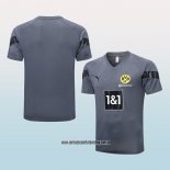 Camiseta de Entrenamiento Borussia Dortmund 22-23 Gris