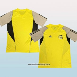 Camiseta de Entrenamiento Flamengo 24-25 Amarillo