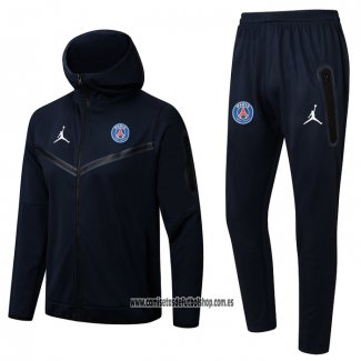 Chandal con Capucha del Paris Saint-Germain 22-23 Azul