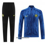 Chandal de Chaqueta del Inter Milan 23-24 Azul