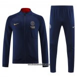 Chandal de Chaqueta del Paris Saint-Germain 23-24 Azul