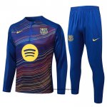 Chandal de Sudadera del Barcelona 25-26 Amarillo Azul