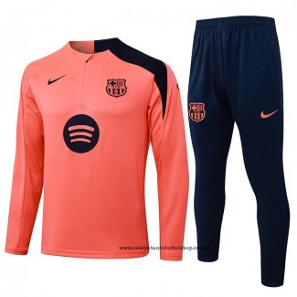 Chandal de Sudadera del Barcelona 25-26 Naranja