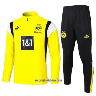 Chandal de Sudadera del Borussia Dortmund 23-24 Amarillo