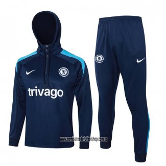 Chandal de Sudadera del Chelsea 24-25 Azul