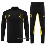 Chandal de Sudadera del Juventus Nino 23-24 Negro