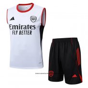 Chandal del AC Milan 25-26 Sin Mangas Blanco