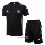 Chandal del Alemania 25-26 Manga Corta Negro - Pantalon Corto