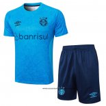 Chandal del Gremio 24-25 Manga Corta Azul - Pantalon Corto