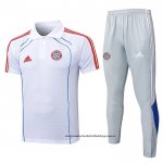 Conjunto Polo del Bayern Munich 25-26 Blanco