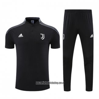 Conjunto Polo del Juventus 22-23 Negro