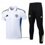 Conjunto Polo del Manchester United 25-26 Blanco