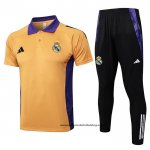 Conjunto Polo del Real Madrid 24-25 Amarillo