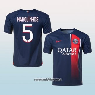 Jugador Primera Camiseta Paris Saint-Germain Marquinhos 23-24