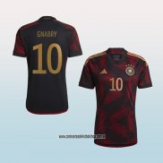 Jugador Segunda Camiseta Alemania Gnabry 2022