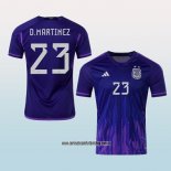 Jugador Segunda Camiseta Argentina D.Martinez 2022