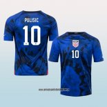 Jugador Segunda Camiseta Estados Unidos Pulisic 2022