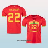 Jugador Segunda Camiseta Ghana Sulemana 2022