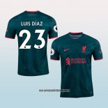 Jugador Tercera Camiseta Liverpool Luis Diaz 22-23