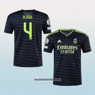 Jugador Tercera Camiseta Real Madrid Alaba 22-23