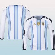 Primera Camiseta Argentina 2026 Manga Larga