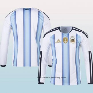 Primera Camiseta Argentina 2026 Manga Larga