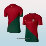 Primera Camiseta Portugal Mujer 2022