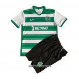 Primera Camiseta Sporting Nino 21-22