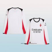 Segunda Camiseta AC Milan 25-26 Manga Larga