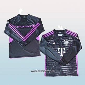 Segunda Camiseta Bayern Munich 23-24 Manga Larga