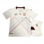 Segunda Camiseta Suiza Nino 20-21