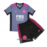 Tercera Camiseta Leicester City Nino 21-22