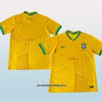 Camiseta Brasil Jesus 24-25 Amarillo Tailandia