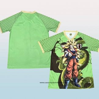 Camiseta Japon Dragon Ball 24-25 Verde Tailandia
