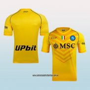 Camiseta Napoli Portero 23-24 Amarillo Tailandia