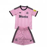 Camiseta Newcastle United Portero Nino 25-26 Rosa
