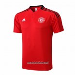 Camiseta Polo del Manchester United 22-23 Rojo