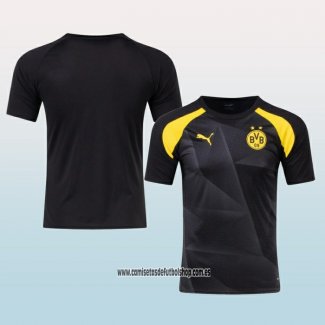 Camiseta Pre Partido del Borussia Dortmund 2023 Negro