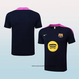 Camiseta de Entrenamiento Barcelona 25-26 Negro Purpura