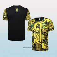 Camiseta de Entrenamiento Brasil Jesus 24-25 Amarillo