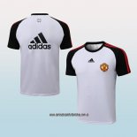 Camiseta de Entrenamiento Manchester United 21-22 Blanco