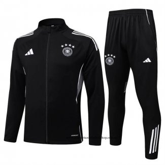 Chandal de Chaqueta del Alemania 25-26 Negro